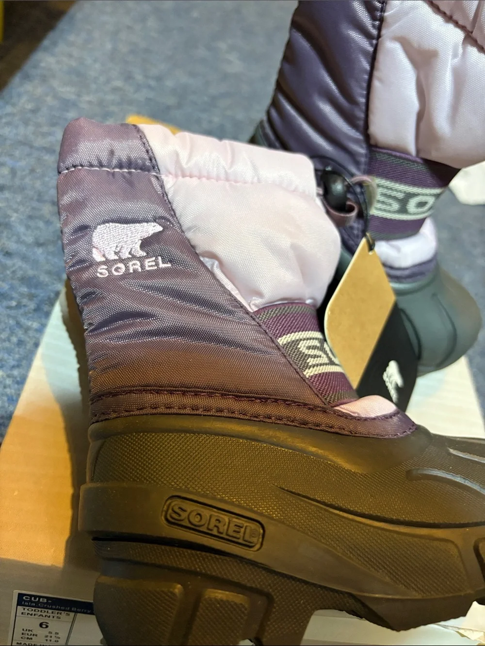 New sorel toddler boots